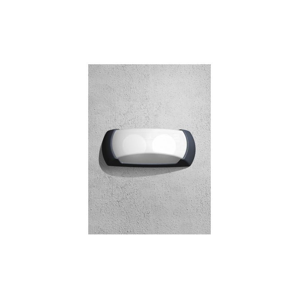 Francy 6W LED Black Bulkhead with Opal Diffuser