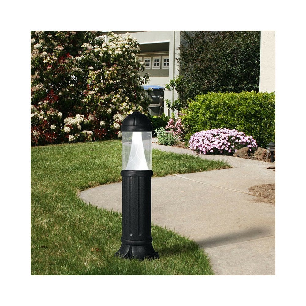 Sauro 800 mm LED Bollard Post Light With LED Louver