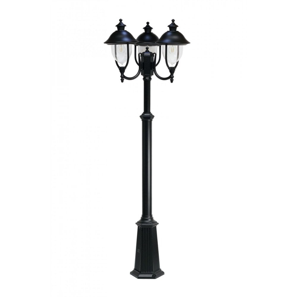 Soler 3 Light 2600mm Telescopic Post Light