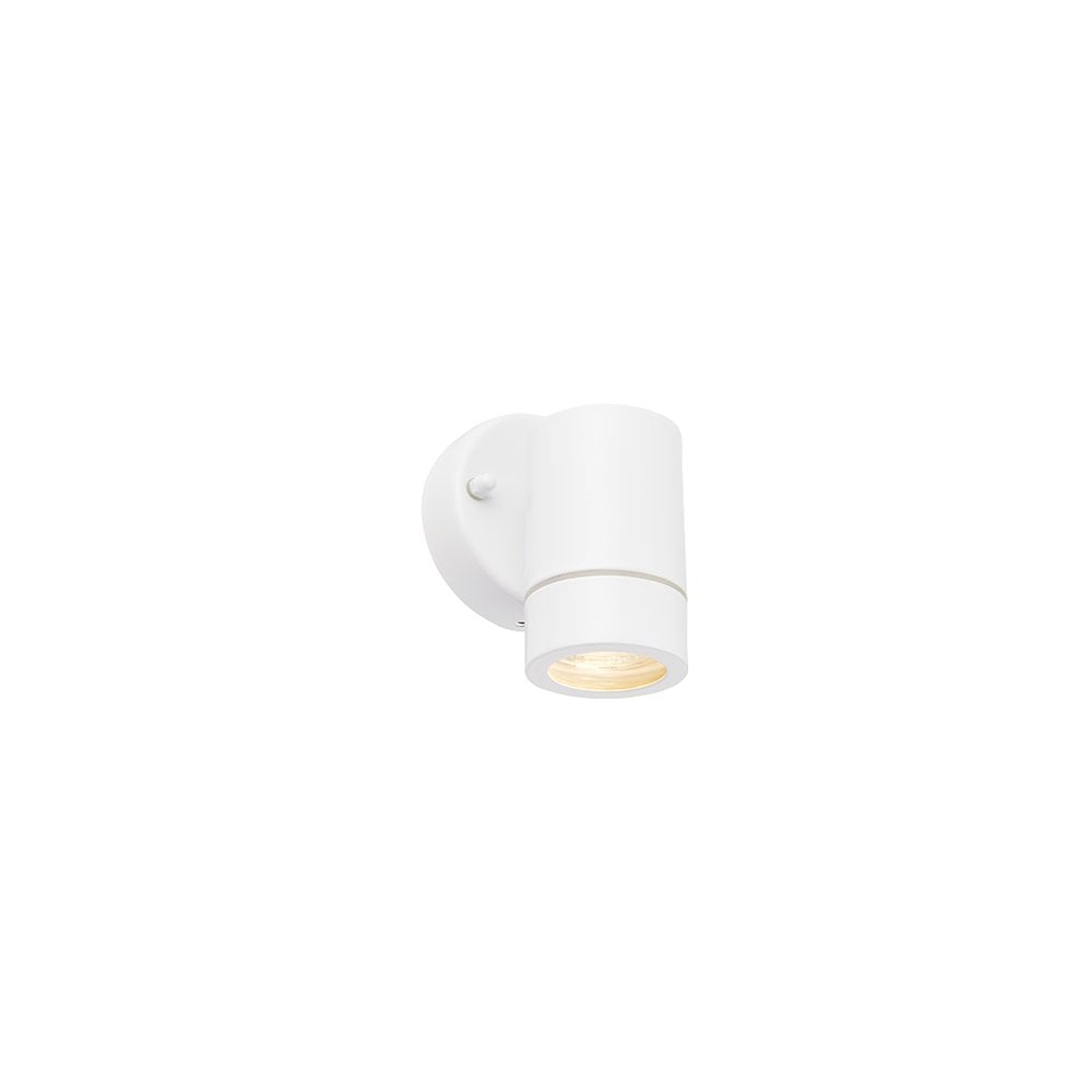 Palin Single Downlight in Gloss White IP44