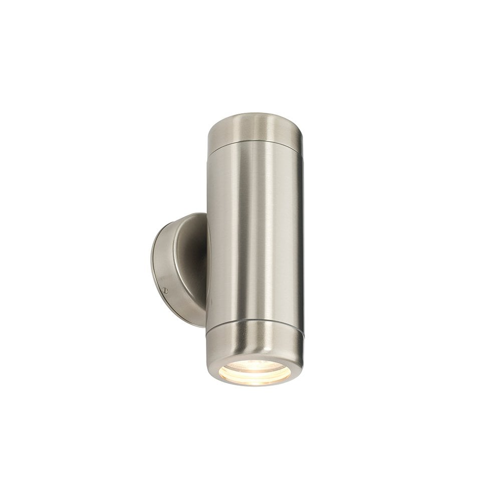 Atlantis Up and Down Wall Light in Stainless Steel