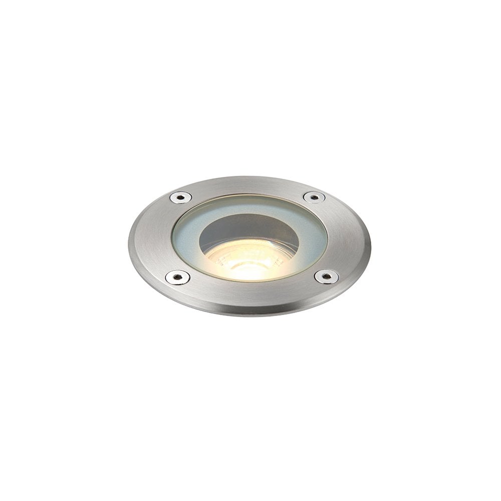 Pillar Ground Light in Polished Stainless Steel IP65