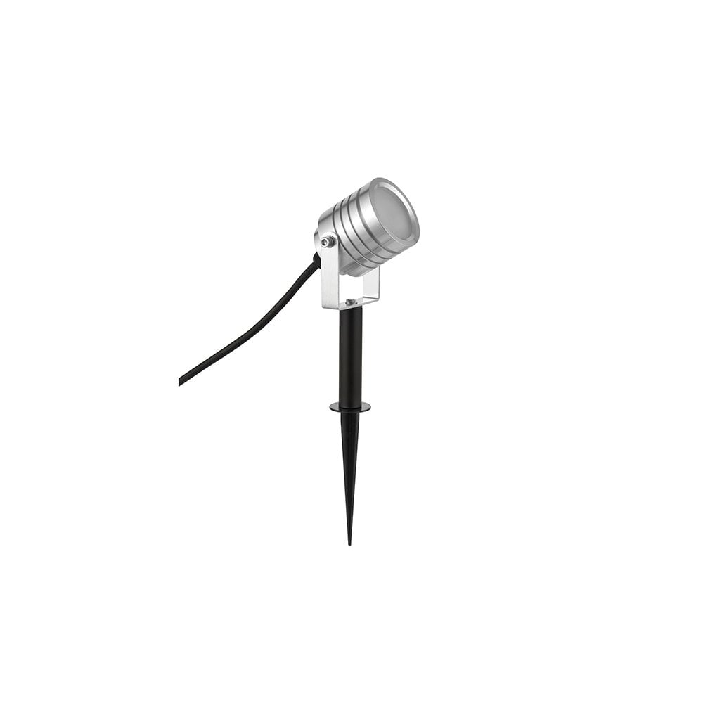 Luminatra Silver Spike Light 4W Cool White IP65
