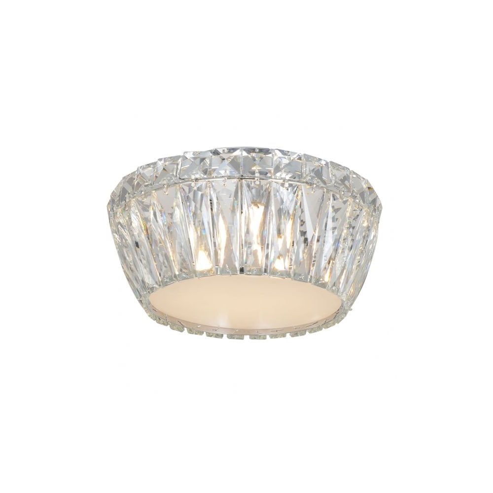 Aurora G9 3 Light Crystal Flush Light