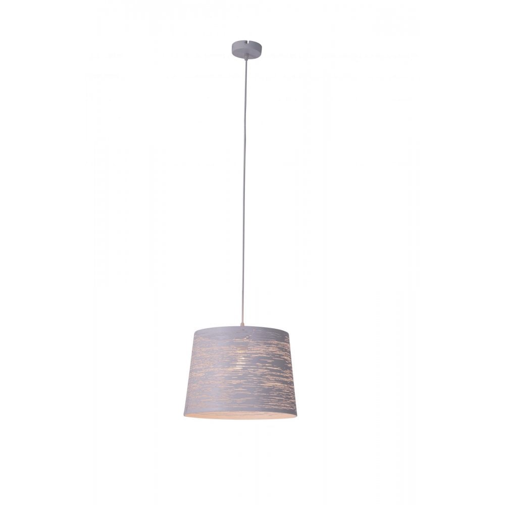 Birch 350mm Drum White Non-Electric Pendant
