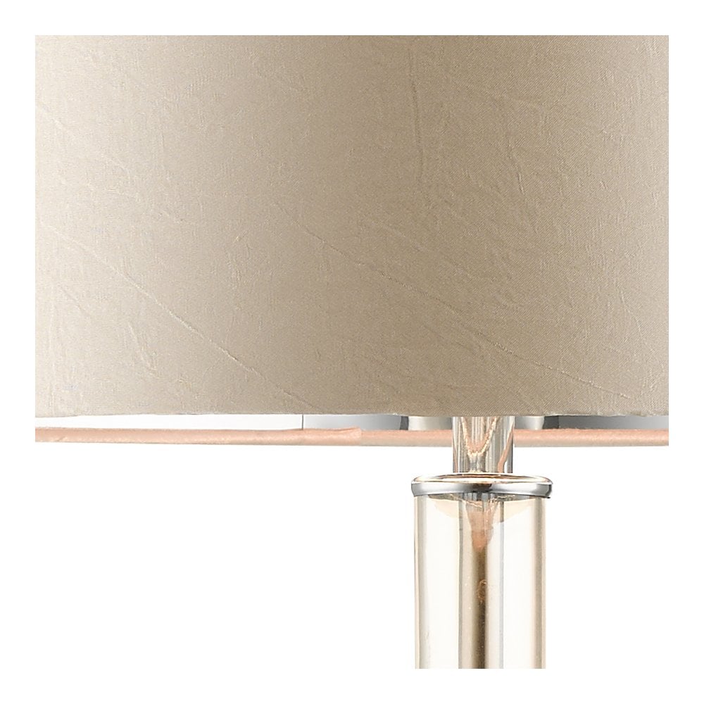 Dior Amber Glass Table Lamp with Shade