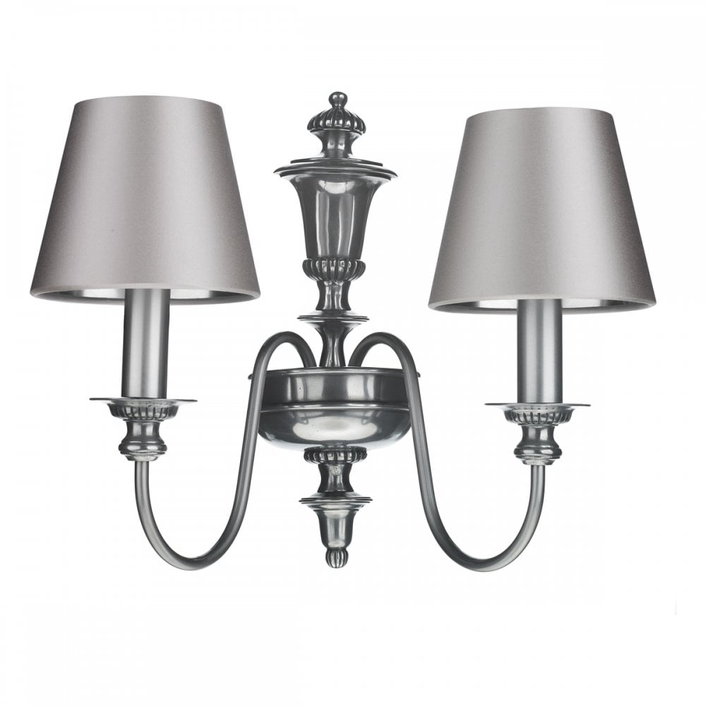 Dickens Wall Light Pewter