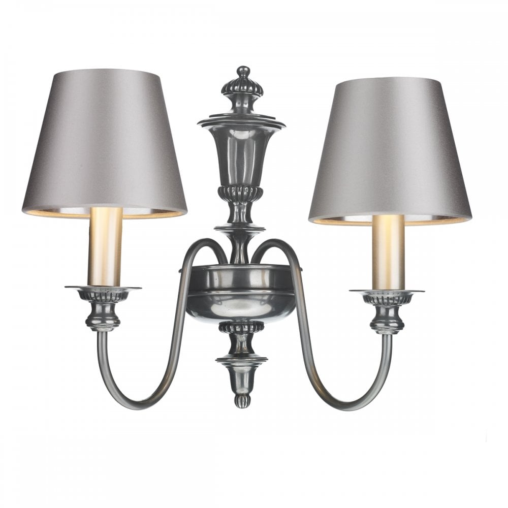 Dickens Wall Light Pewter