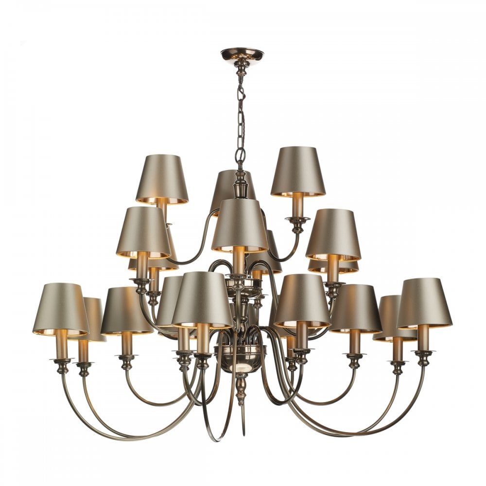 Dickens 21 Light Pendant Bronze