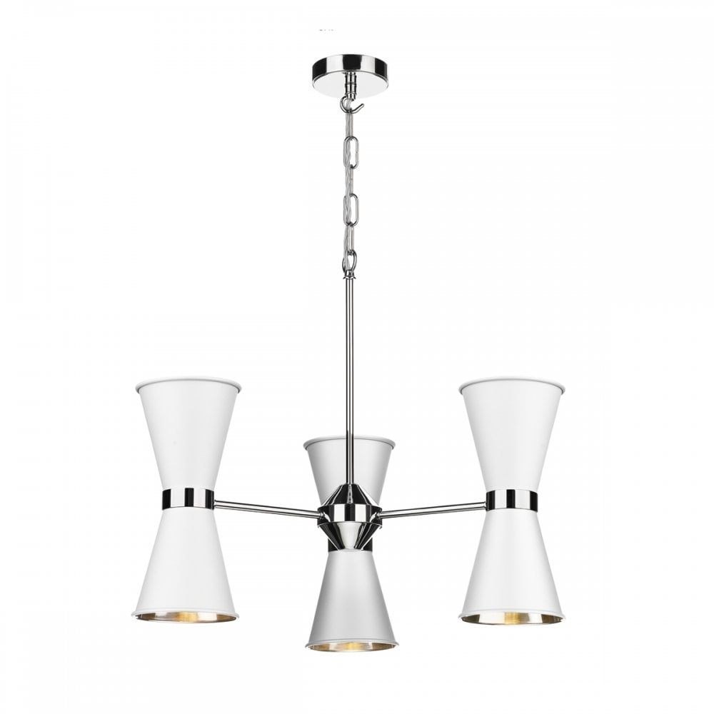 Hyde 6 Light Pendant Polished Chrome (Other Colours Available)