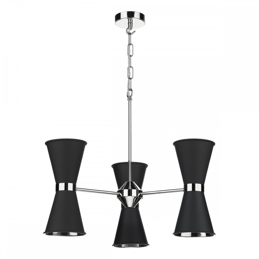 Hyde 6 Light Pendant Polished Chrome (Other Colours Available)