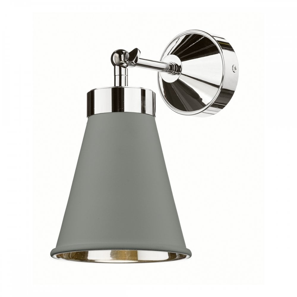 Hyde Single Wall Light Polished Chrome (Other Colours Available)