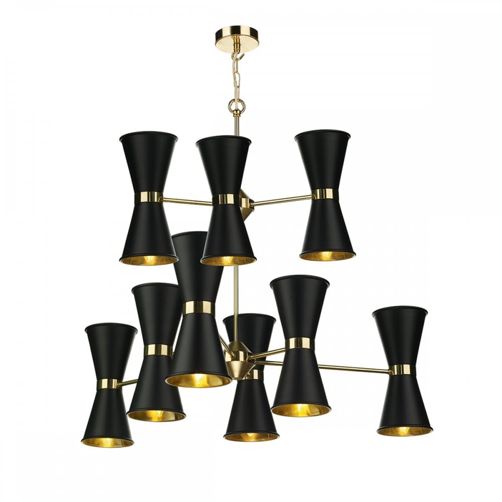Hyde 18 Light Chandelier (Bespoke Colours Available)