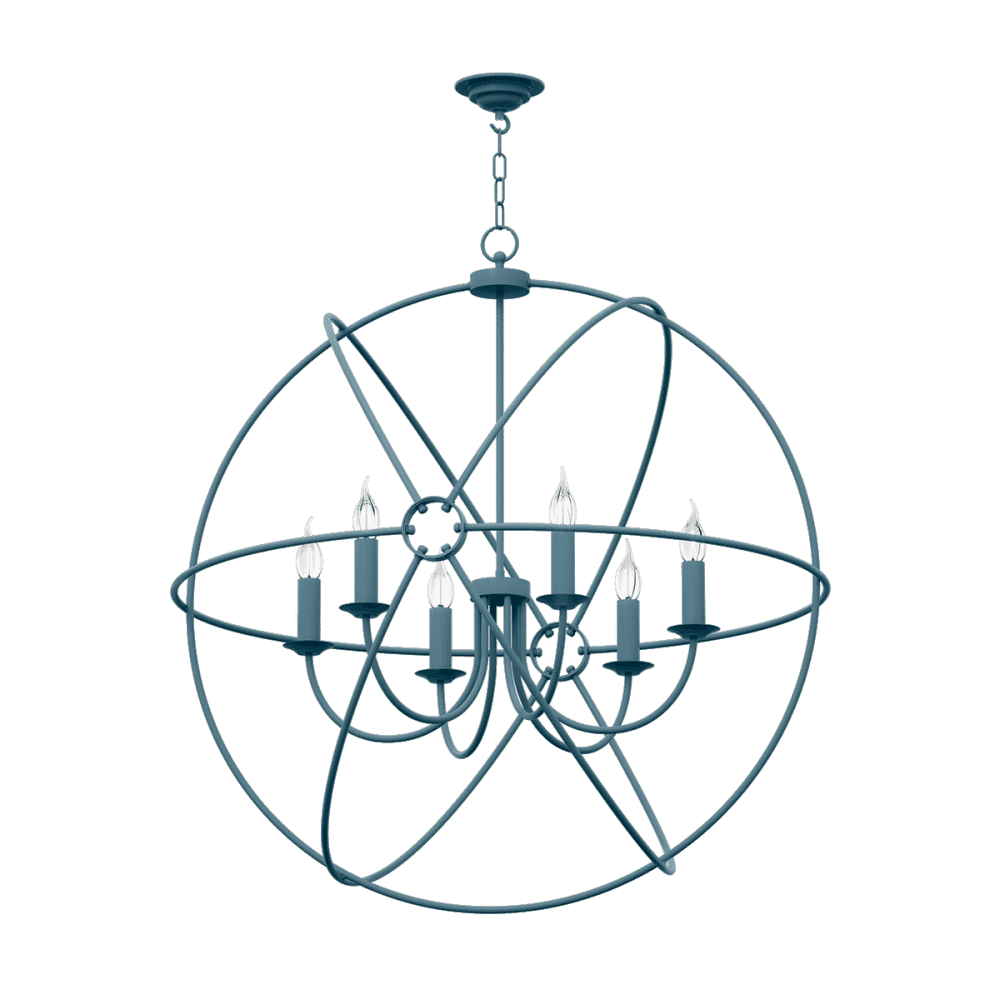 Orb Bespoke 6 Light 900mm Pendant (Choice of Colours)