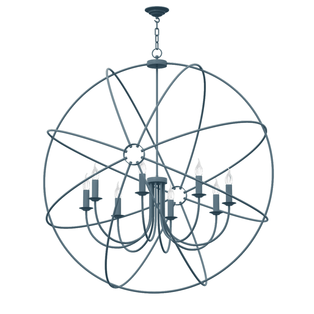 Orb Bespoke 8 Light 1200mm (Choice of Colours)