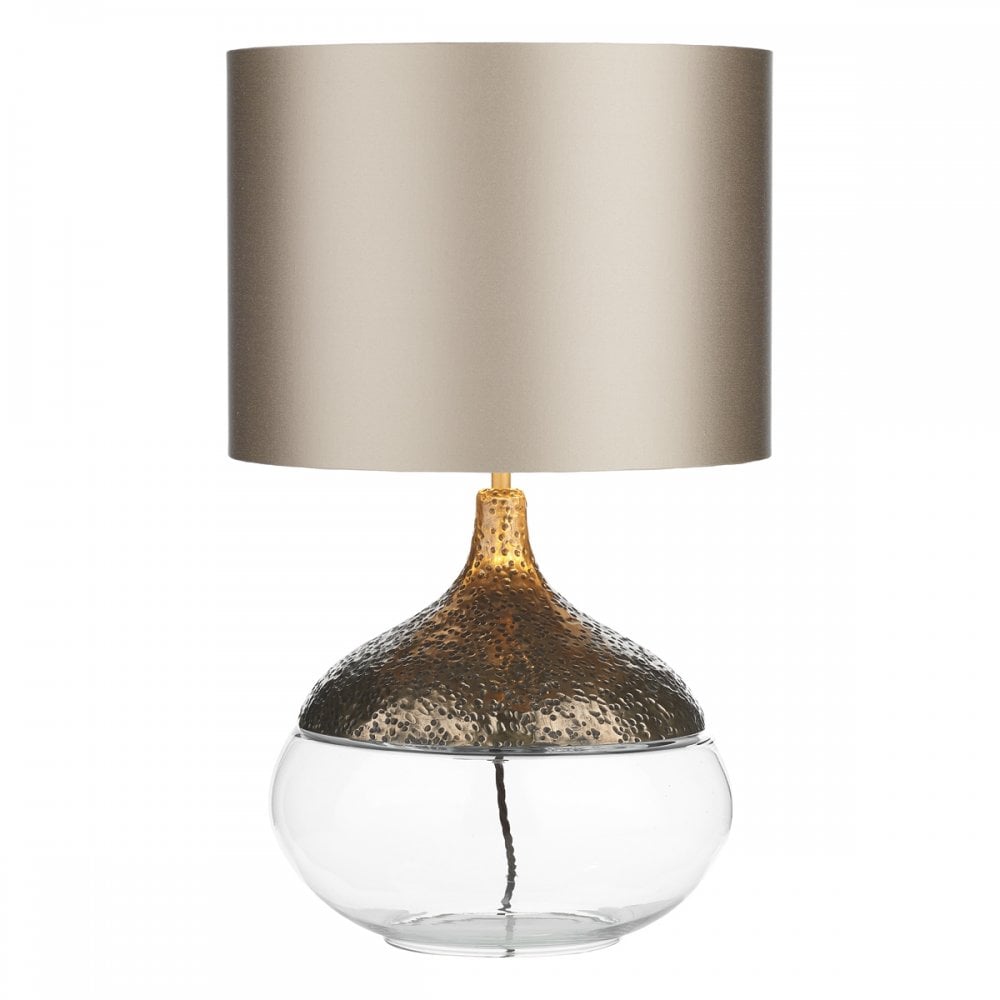 Teardrop Table Lamp in Bronze Finish