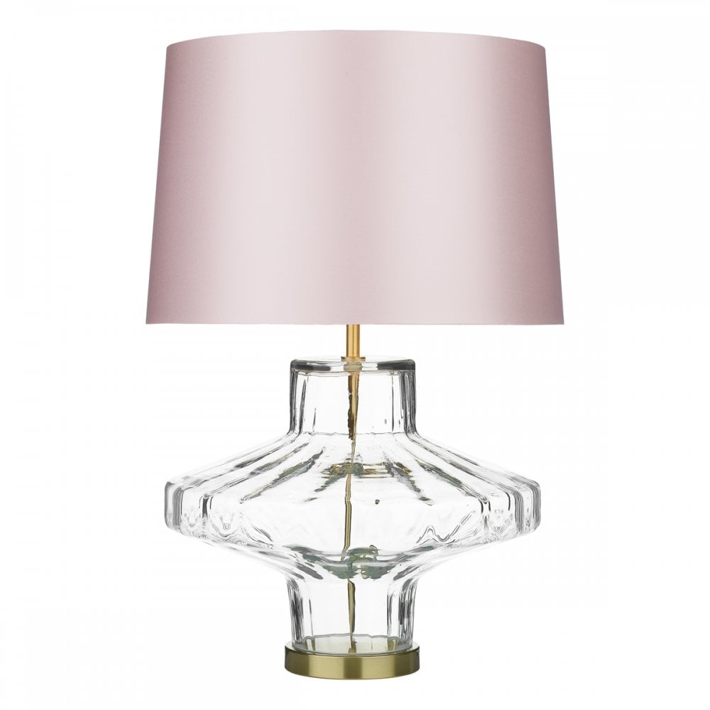 Vienna Glass Table Lamp Clear