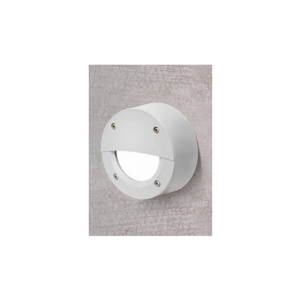 Extra Leti 100 Round Surface Mounted Grey with Opal Diffuser