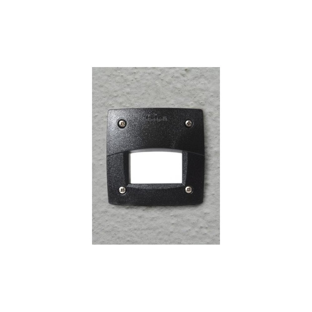 Leti 100 Square Black Eyelid With Opal Diffuser  with Opal Diffuser