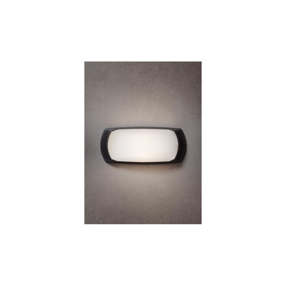 Francy E27 Black Bulkhead Opal Diffuser and PIR Sensor