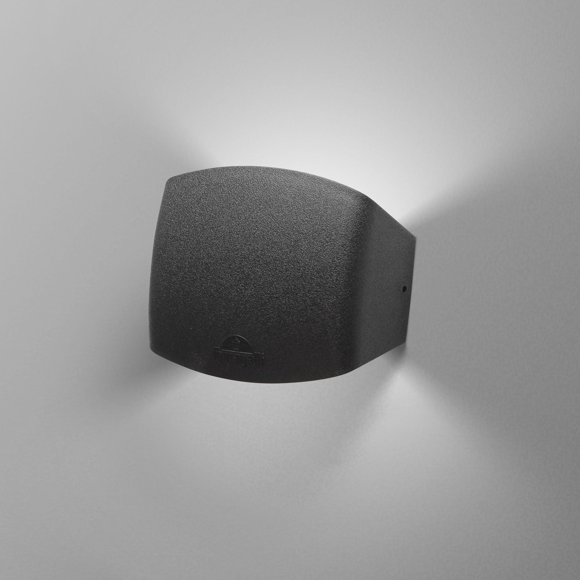 Abram 150 4W Up and Down LED Wall Light Black
