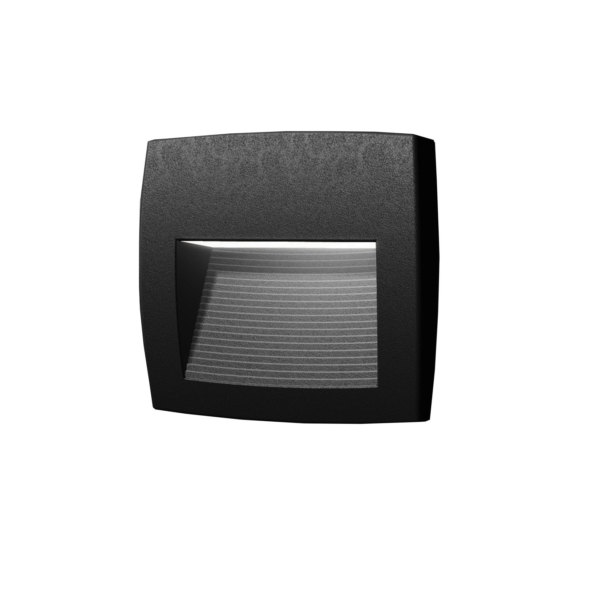 Lorenza 150 4W Black Surface Mounted Wall Light