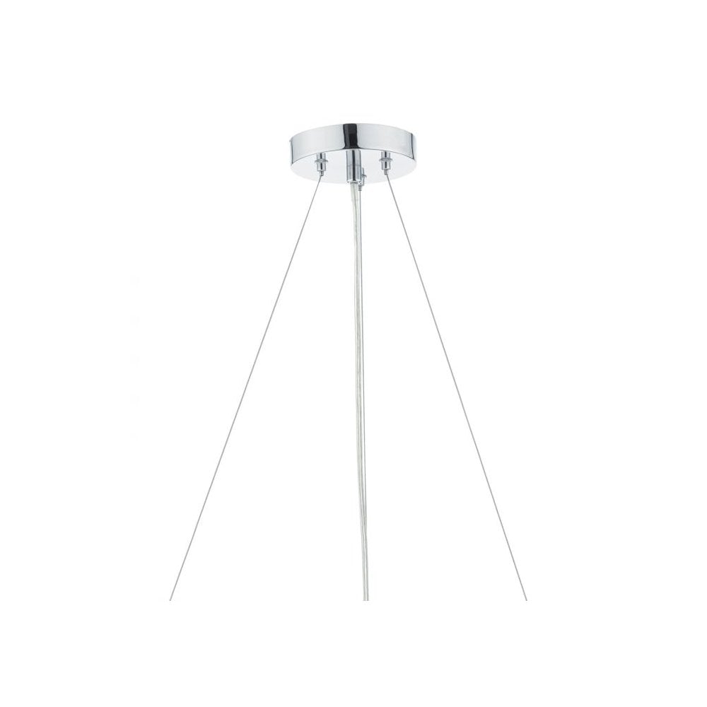 Phillipa 3 Light Pendant in White Ceramic Finish