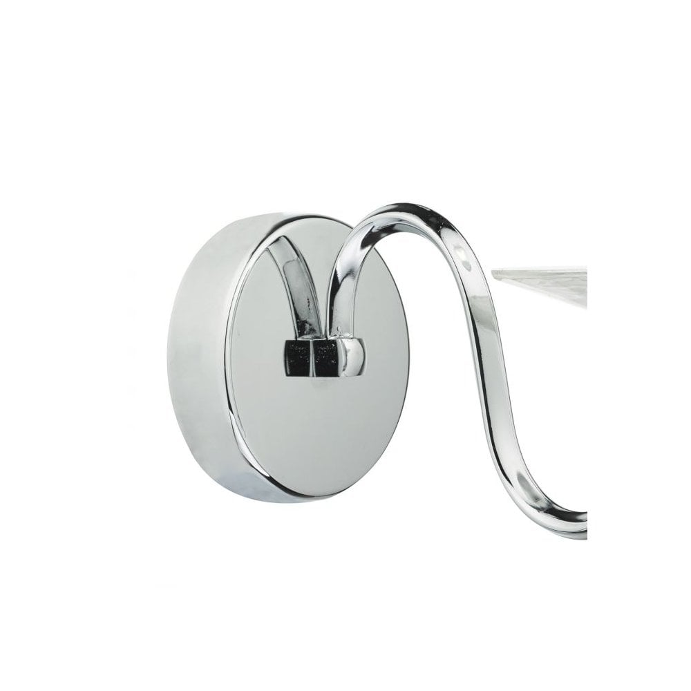 Pique Wall Light in Polished Chrome