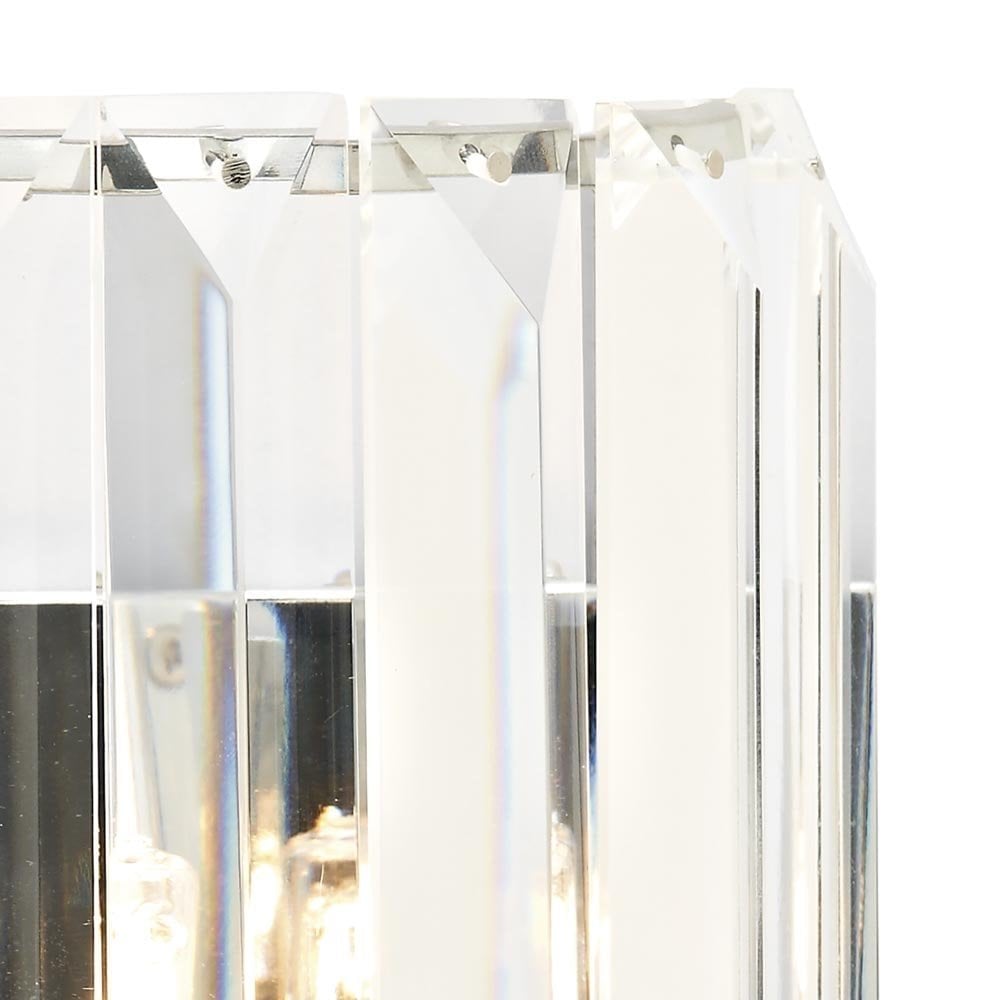 Sketch Crystal Wall Light in Polished Chrome