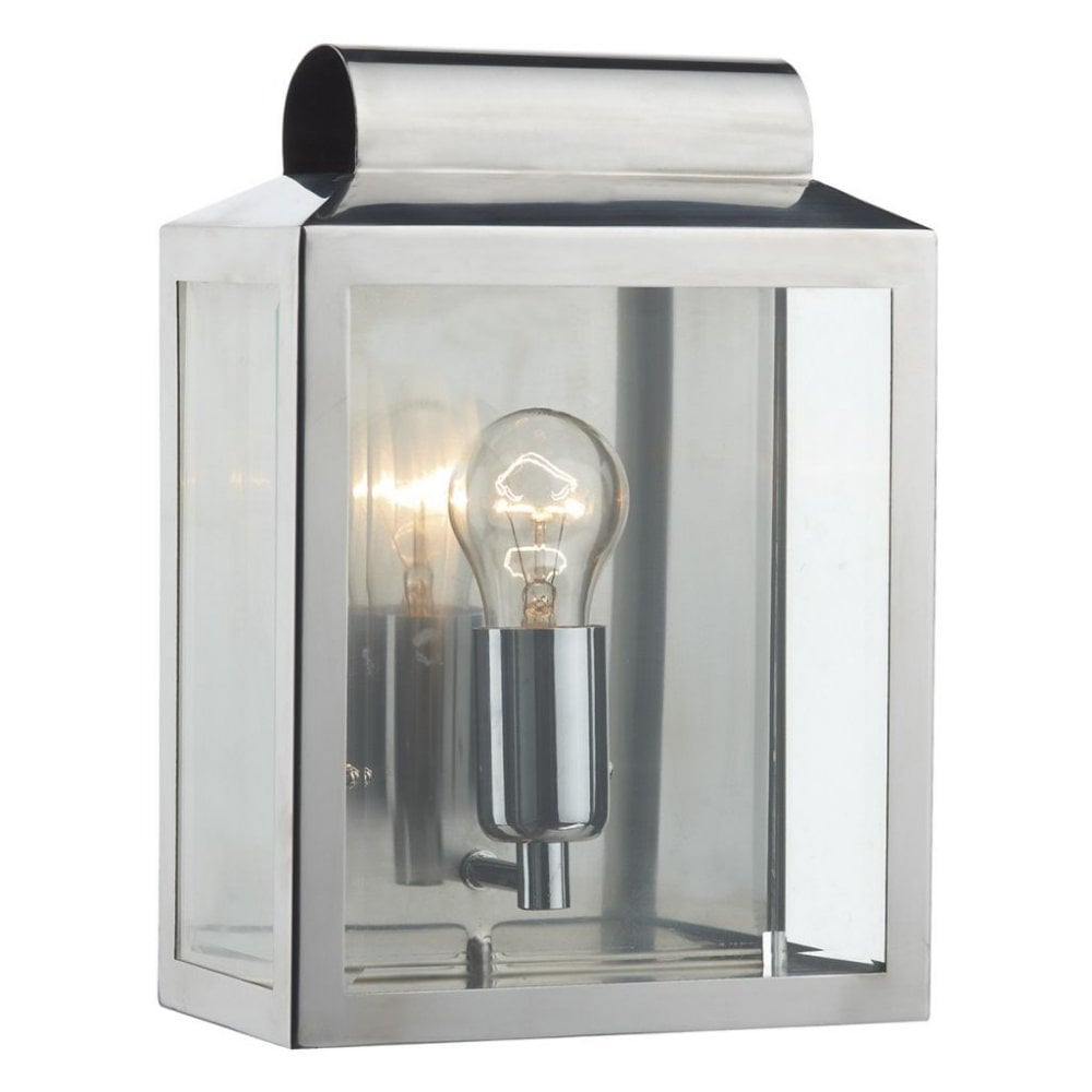Notary Outdoor Wall Light in Stainless Steel Finish IP44