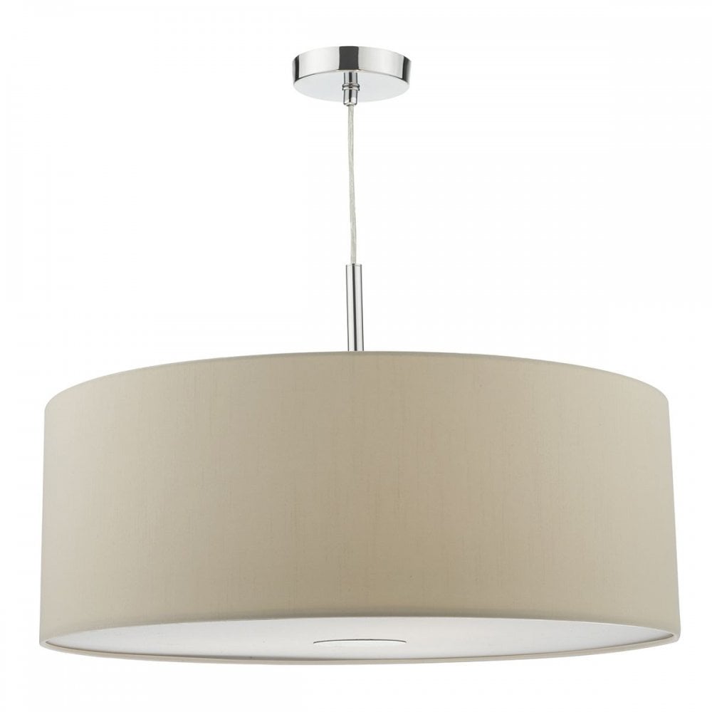 Ronda 3 Light Pendant in Slate Grey 60cm