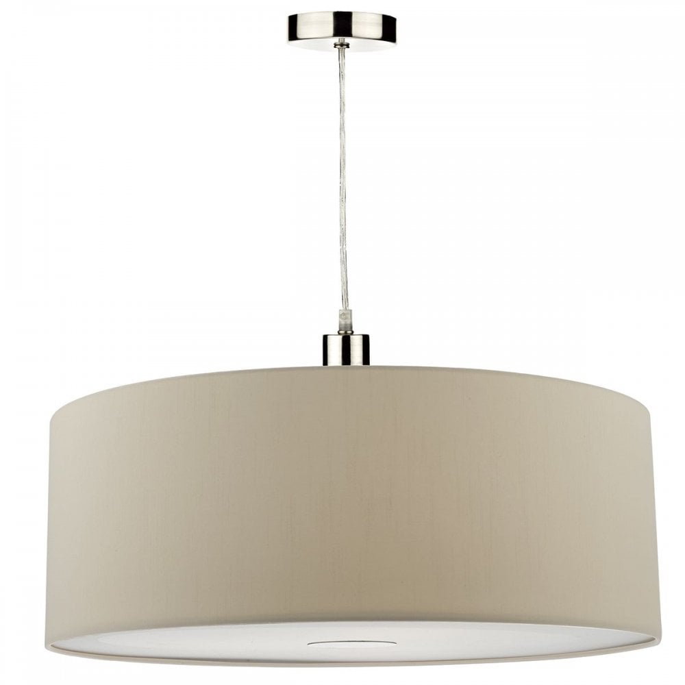 Ronda  60cm Easy Fit Pendant in Ecru