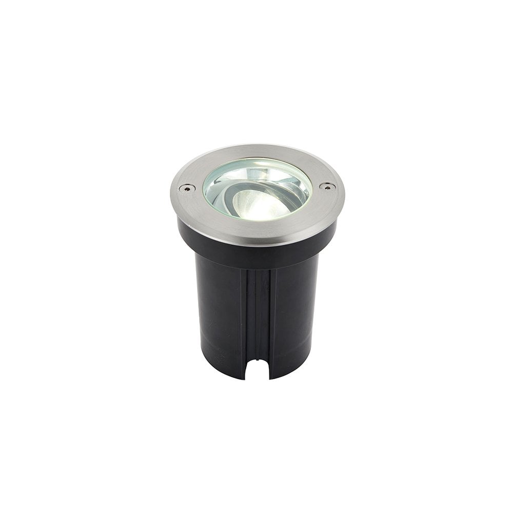 Hoxton Ground Light in Stainless Steel 6W Cool White