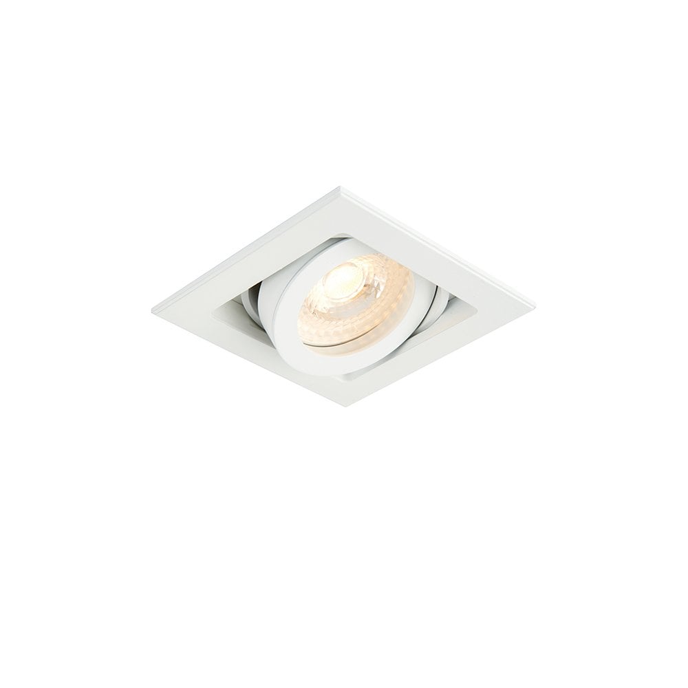 Xeno Single Downlight in Matt White