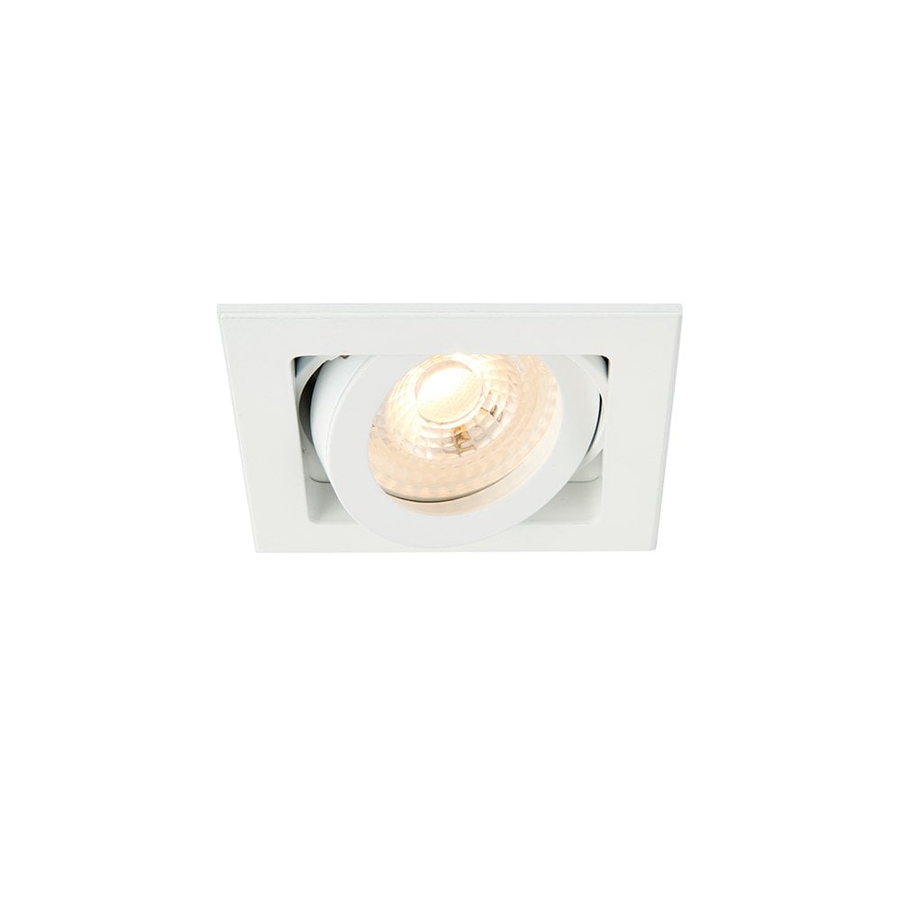 Xeno Single Downlight in Matt White