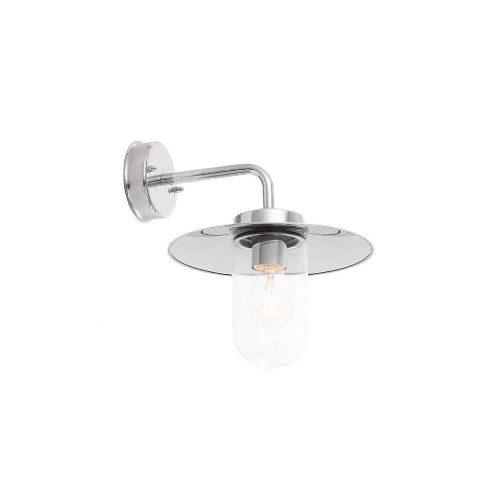 Addison Outdoor Wall Light in Stainless Steel IP44 42W