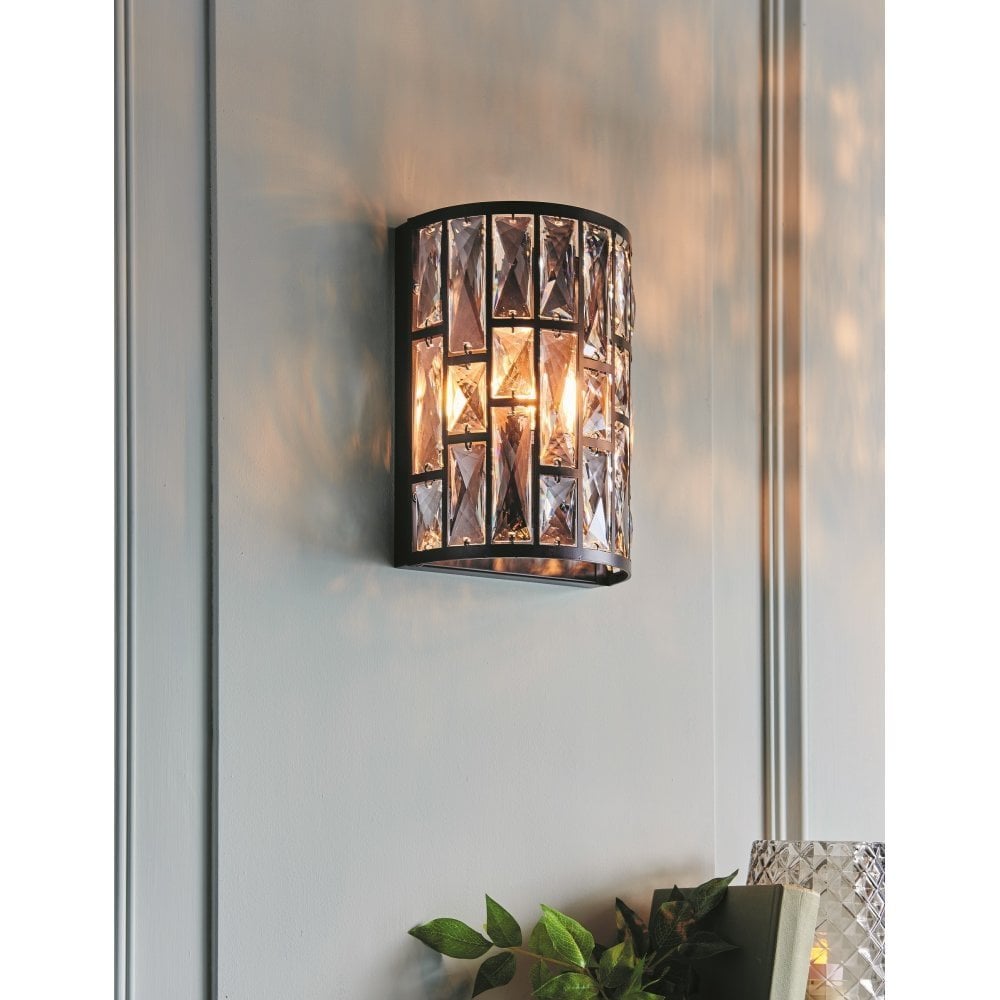 Belle Wall Light in Dark Bronze Finish