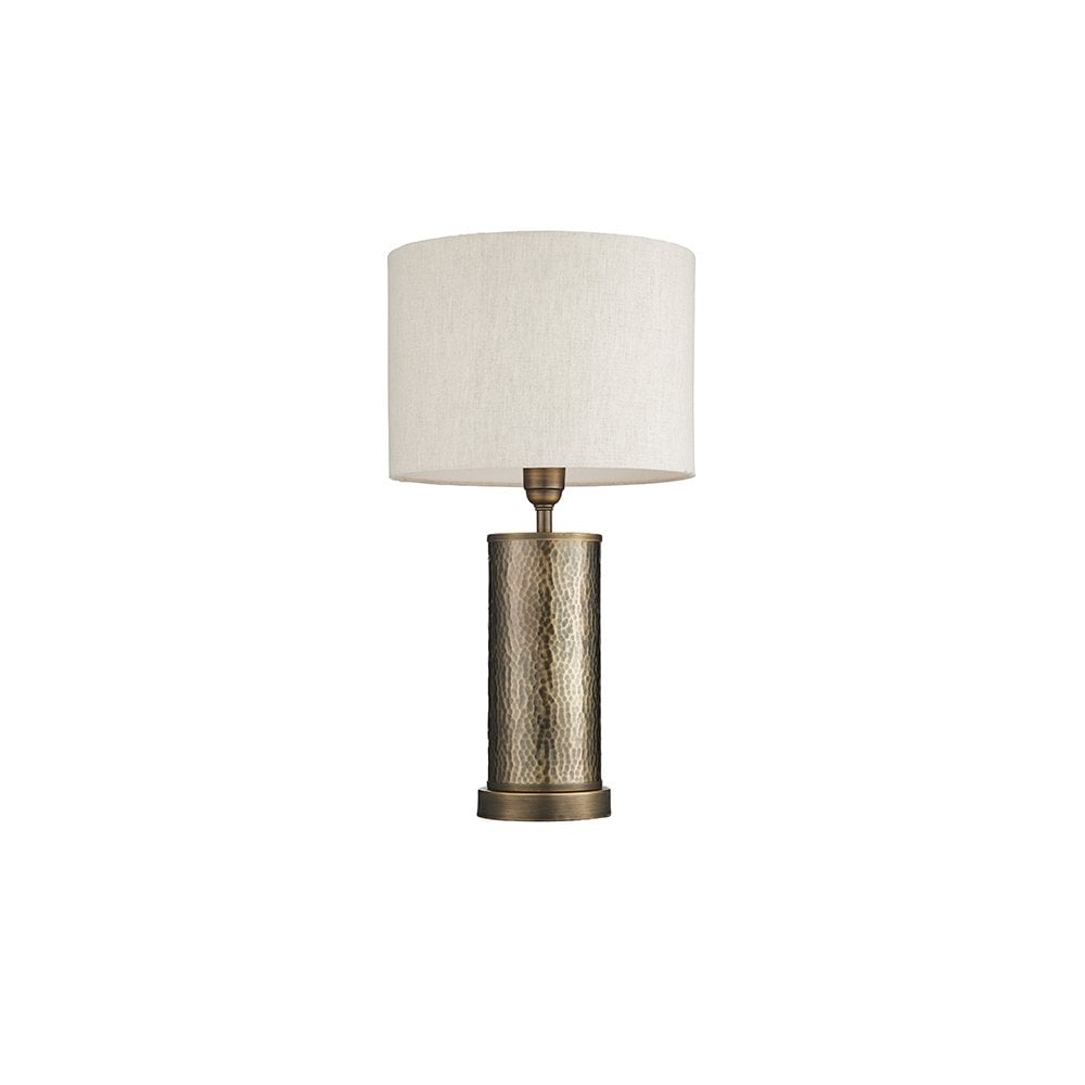 Indara Table Lamp in Bronze C/W Shade