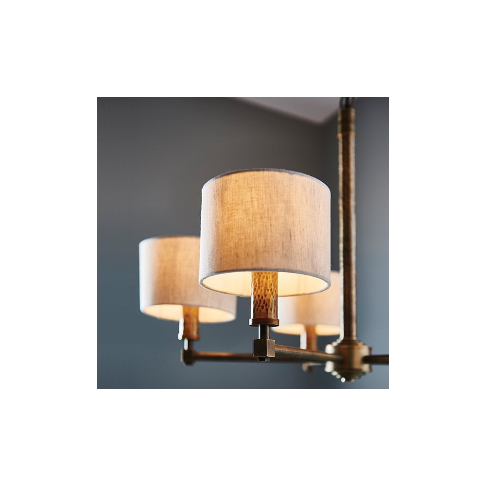 Indara 5 Light Pendant C/W Shades