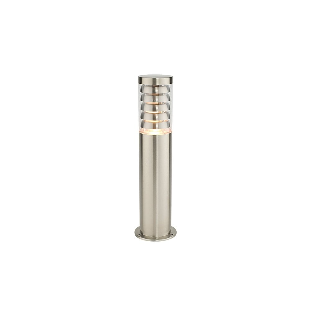Tango Bollard Post Light 450mm in Brushed Stainless Steel IP44