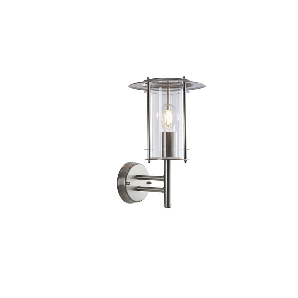 York Outdoor Wall Light in Stainless Steel IP44