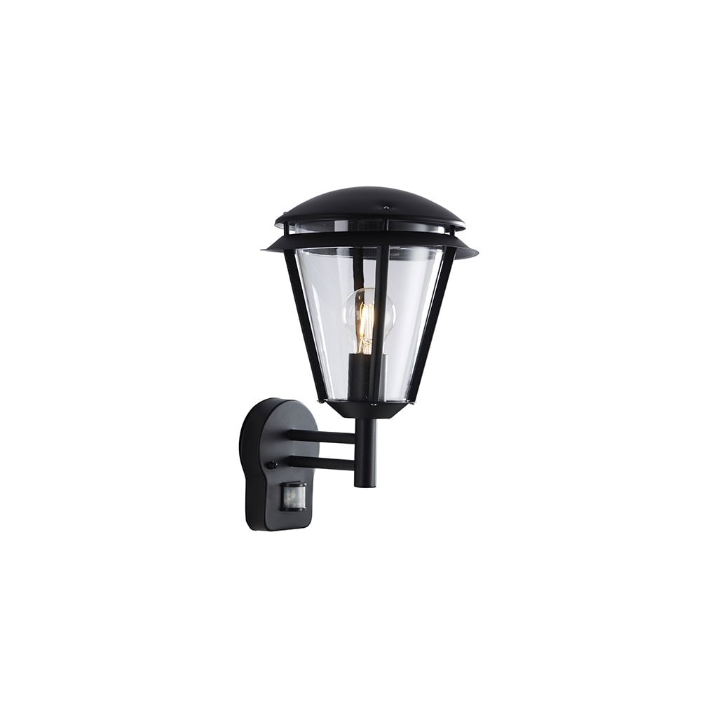 Inova PIR Outdoor Wall Light in Black