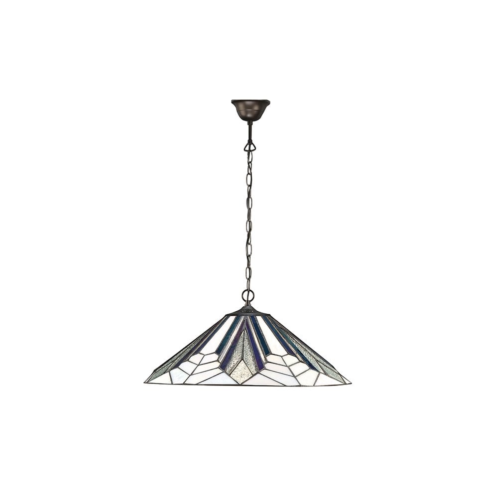 Astoria Large Ceiling Pendant Tiffany Style