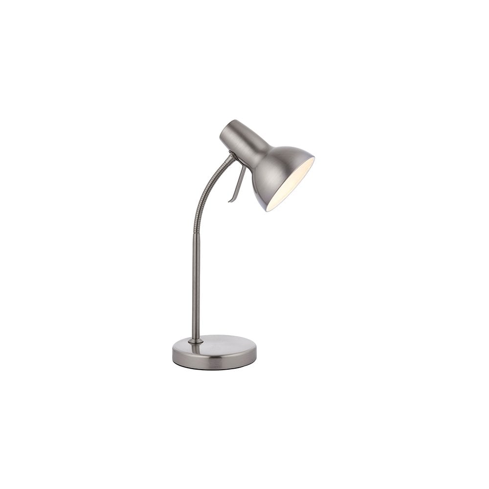 Amalfi Table Lamp in Satin Nickel