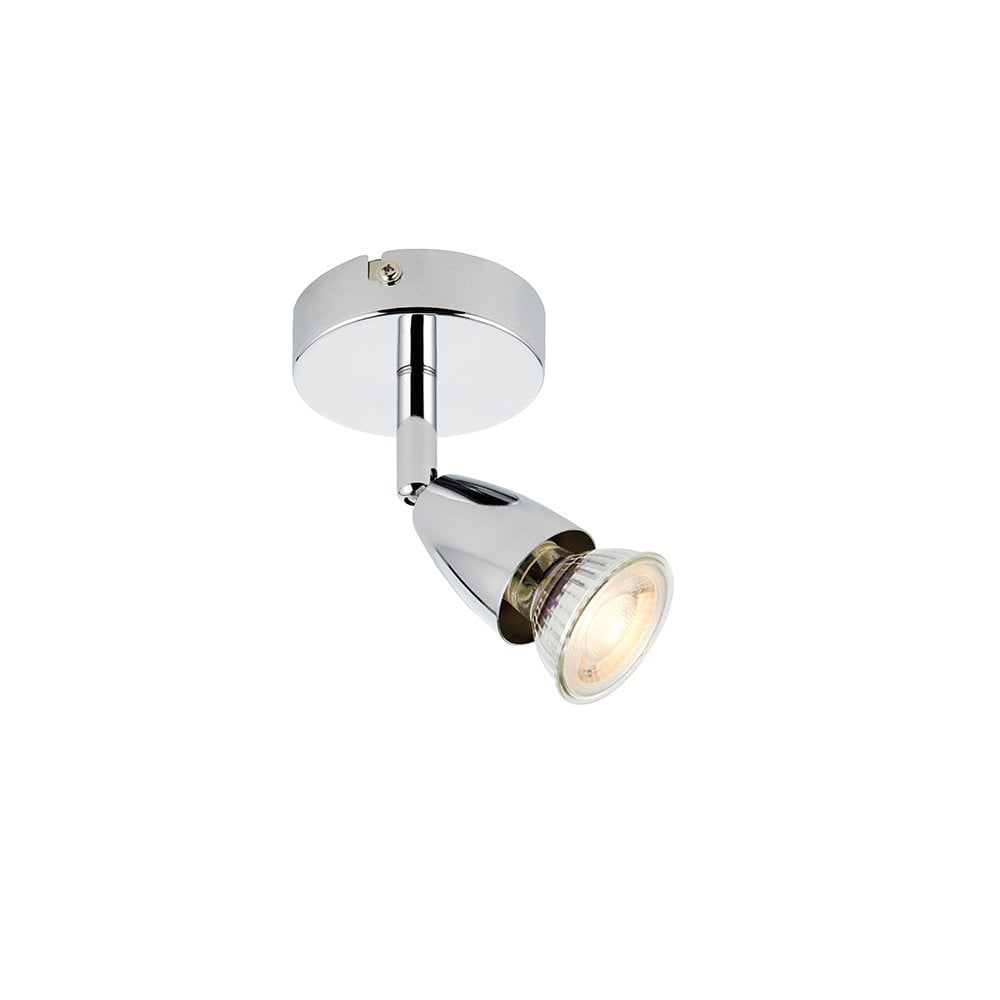 Amalfi Single Spotlight in Antique Brass