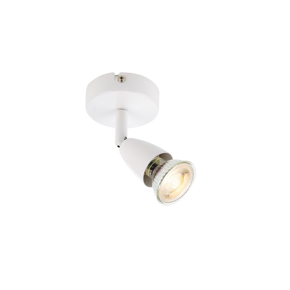 Amalfi Single Spotlight in Gloss White