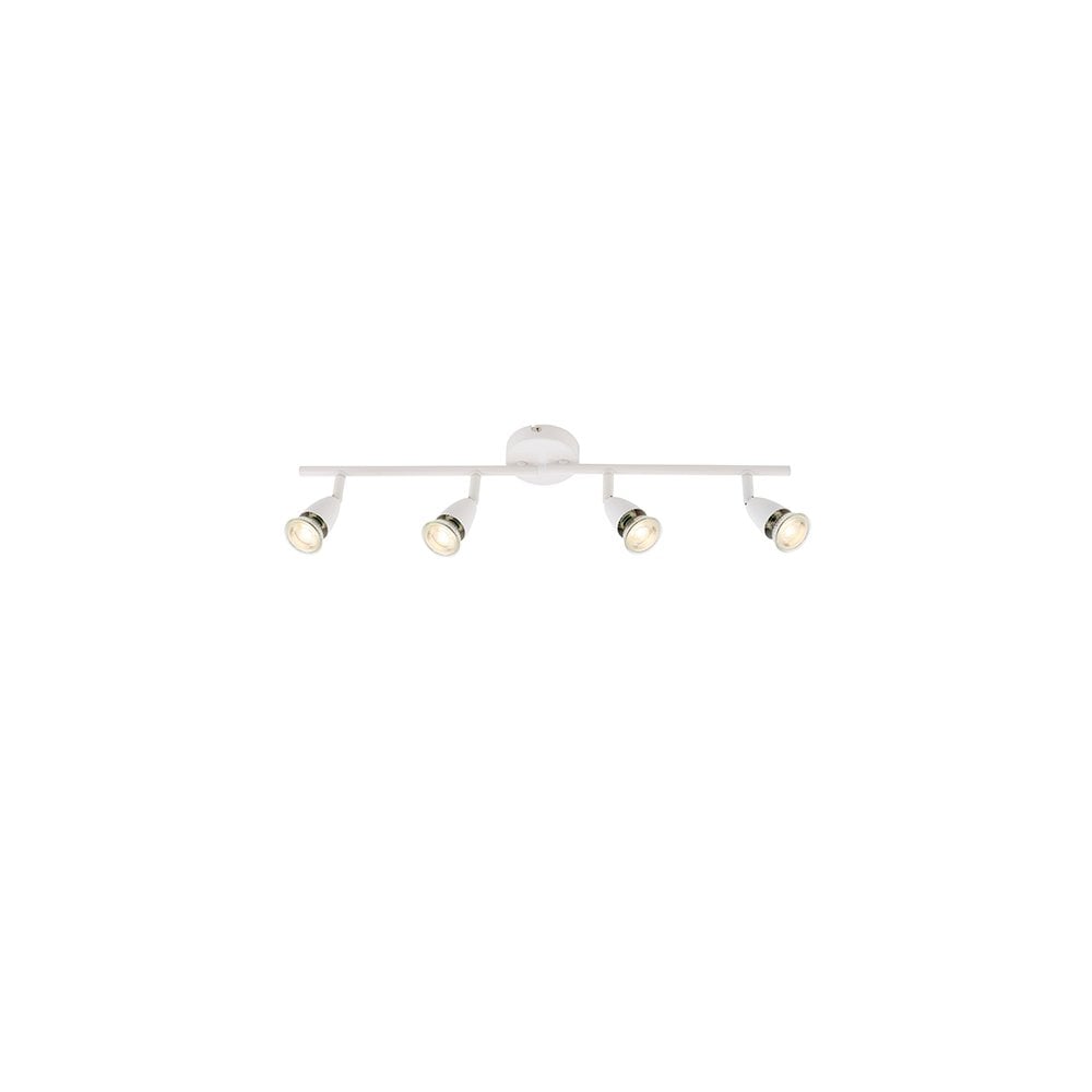 Amalfi 4 Light Spotlight Bar in Gloss White