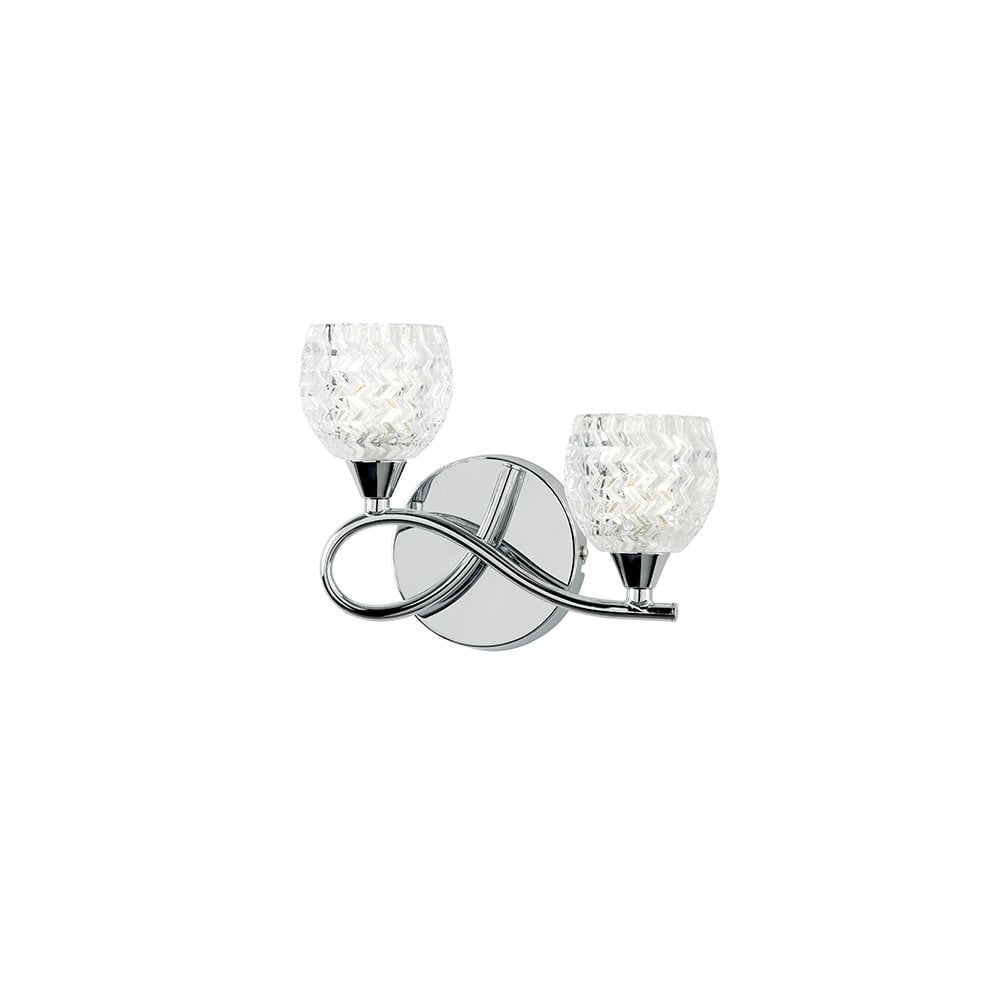 Boyer 2 Light Left in Chrome Finish