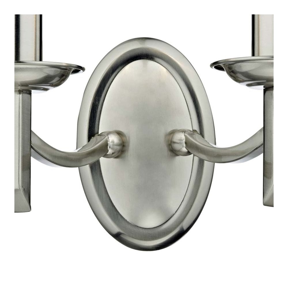 Ambassador Double Wall Bracket Satin Chrome