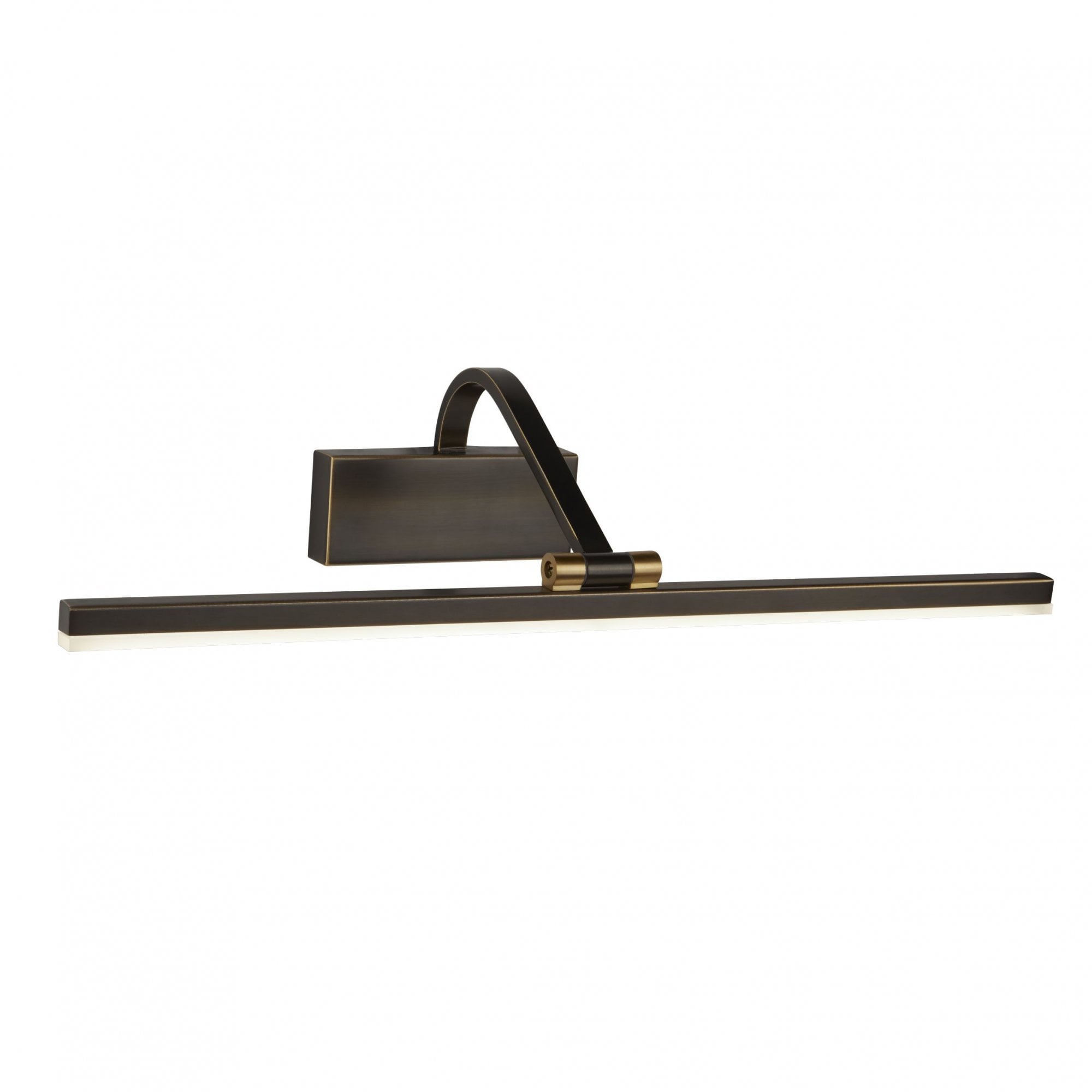 12W LED Picture Light 51 cm Black Brushed Gold